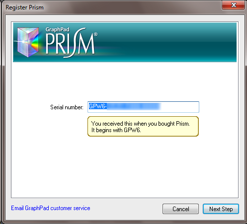 prism registration code free